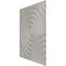 Ekena Millwork 19 5/8in. W x 19 5/8in. H Spiral EnduraWall Decorative 3D Wall Panel Covers 2.67 Sq. Ft. WP20X20SPDRU - alternate 4